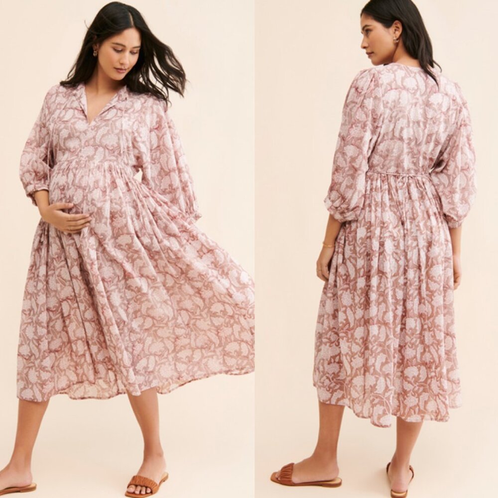 Beachwood Baby Goa Dress in Guava Medium/Large